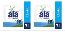 Comprar Jabón líquido Ala Ecolavado Jabón líquido floral antibacterial recarga 3 L pack x 2