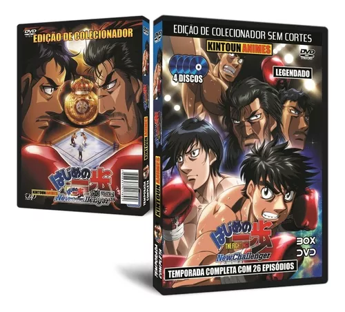 Hajime No Ippo: New Challenger, todos os ep, legendado e dublado