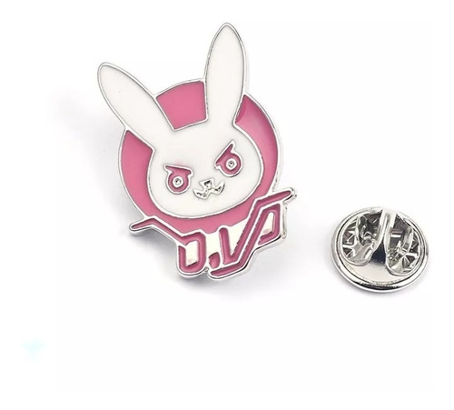 Pin Diva Juego Overwatch D.va Broche De Colección