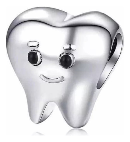 Charm Para Pulsera Diente Muela Dentista Compati Pand S925