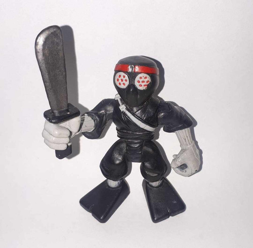 Figuras Tmnt Half Shell Heroes Foot Clan Soldier (Usado)