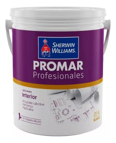 Latex Profesional Interior Sherwin Williams 10 Litros