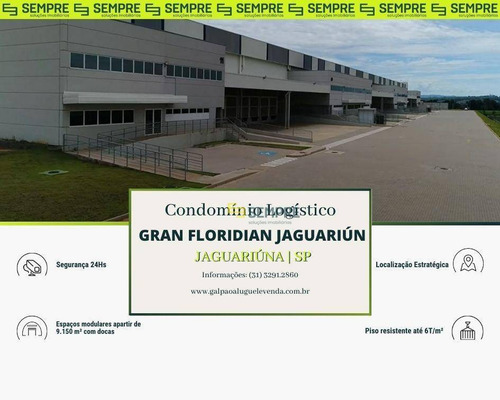 Imagem 1 de 15 de Galpão Para Alugar Em Jaguariúna/sp - Ga1077
