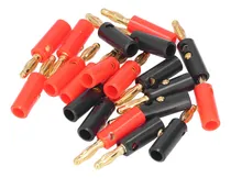 Comprar Enchufes Tipo Banana Para Altavoz, 20 Unidades, 4 Mm, Chapad