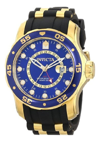 Reloj Invicta 6993 Pro Diver Collection Gmt Negro Para Hombr