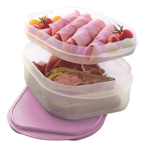 Fiambrera Apilable Duo Pisos Encastrables - Tupperware®