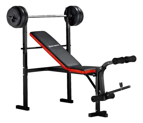 Combo Banca Masterfit 2100 Con Barra