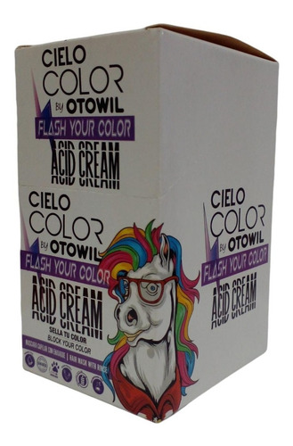 Imagen 9 de 10 de Mascara Capilar Con Enjuague Crema Acida Otowil Caja X12uni.