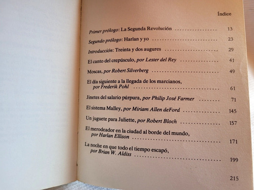 Imagen 5 de 9 de Visiones Peligrosas 3 T Antologia Harlan Ellison Prol Asimov