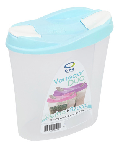 Vertedor Duo Yerba Azucar Celeste Crom Crom Cro129