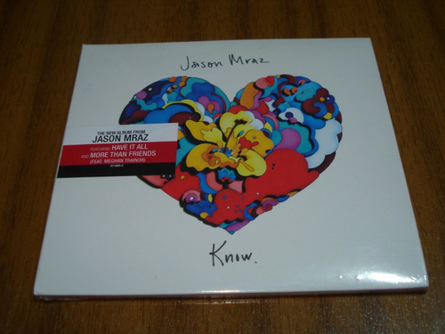 Cd Jason Mraz / Know (nuevo Y Sellado) 