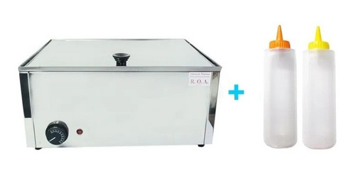 Imagen 3 de 4 de Panchera Electrica Roa Automatica Para 55 Salchichas