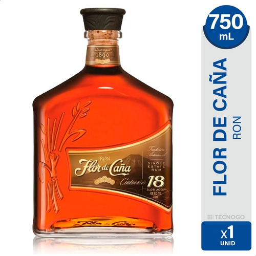 Ron Flor De Caña Añejo Oro Centenario 18 Años Legacy Edition