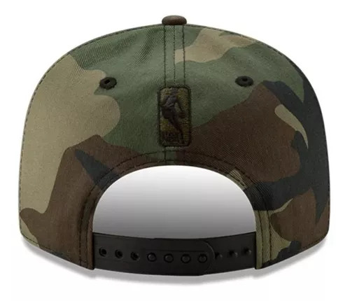 Gorra para Básquetbol New Era 9Fifty Camo Lakers de Hombre