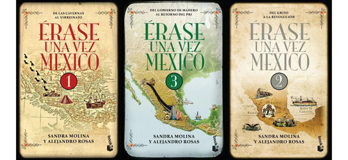 Érase una vez México 1 De las cavernas al virreinato de Rosas Alejandro Fuera de colección Editorial Booket México tapa Blanda en español 2018
