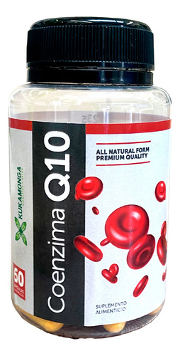 Coenzima Q10 Antioxidante - 60 Cápsulas De 500 Mg 