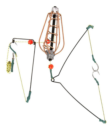 Gaiola De Isca De Pesca Com Método De Carpa 5 Peças