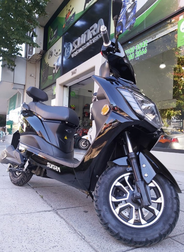 Imagen 11 de 15 de Moto Sunra Eléctrica Leo 2000w Batería De Gel Okm Ahora18 V