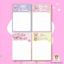 Comprar Etiquetas Escolares + Kits Planner Y Notas Imprimibles