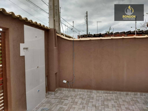 Casa Com 2 Dormitórios À Venda, 60 M² Por R$ 165.000 - Nova Itanhaém - Itanhaém/sp - Ca1180