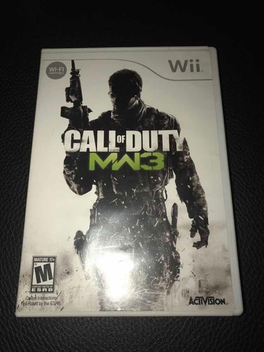 Videojuego Call Of Duty Mw3 Para Nintendo Wii