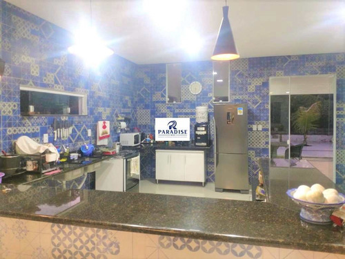 Casa Á Venda Em Jauá Cond. Fechado 3/4 - R$ 1.5 Mi, Cod: 68407 - V68407