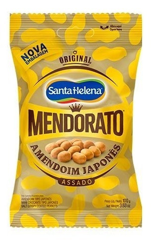 Amendoim Japonês Mendorato Santa Helena 100g.