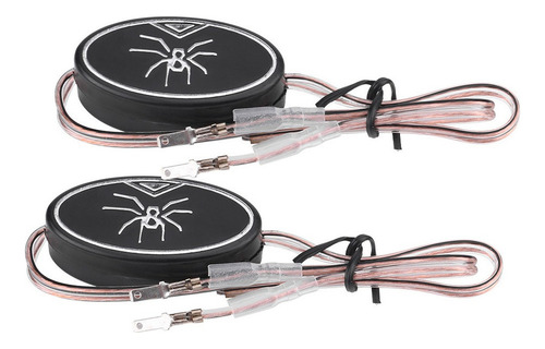 2 Peças Padrão De Aranha De Carro Criativo Alto Super