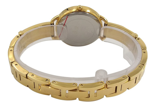 Relógio Guess Feminino Dourado Strass Gw0022l2