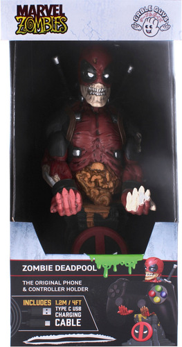 Deadpool Zombie Cable Guy Base Para Tel Móvil Y Mandos