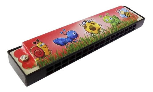 Imagen 1 de 3 de Armónica Instrumento Musical De Juguete Para Niños - Piki.uy