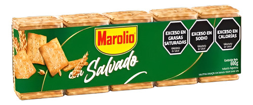 Crackers Marolio crackers con salvado de salvado 600 g