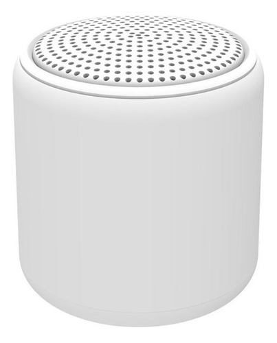 Caixinha Som Bluetooth Silicone Speaker Amplificada Branco