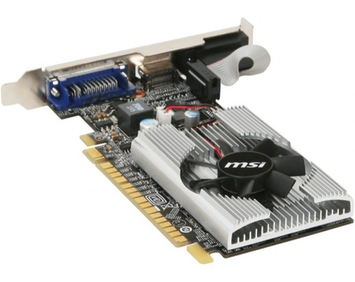 Imagen 5 de 6 de Placa De Video Msi Geforce N210 1gb Gt Ddr3 Hdmi Low-profile