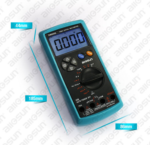 Multímetro Digital True Rms (em6000) - Esun