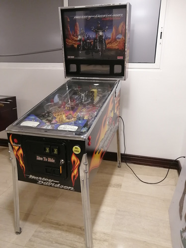 Maquina De Pinball Edicion Harley Davidson (Usado)