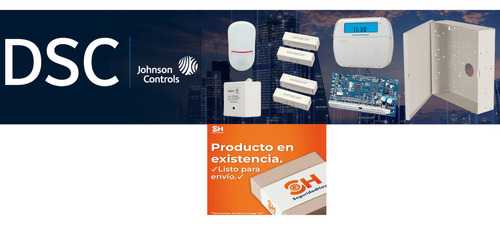 Sensor De Movimiento Dsc Cableado Antimascotas Lc-200s Color Blanco