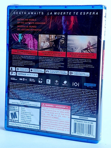 Imagen 2 de 2 de Ps5 Hitman I I I Video Juego Ps5 Nuevo