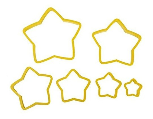 Wilton Juego De 6 Cortadores De Estrella De Anidacion