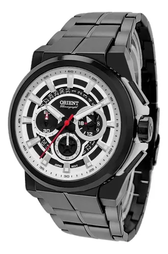 XHARATHORN ブラックメタル　BLACKL Relógio Orient Automático Skeleton Nh7yy001 G1sx Grafite