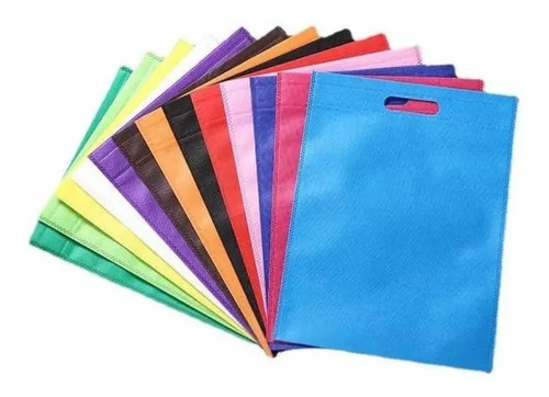 Pack 50 Bolsas Tnt De Genero 31 X 25 Cm 