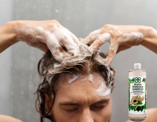 Shampoo Botanico Extracto Jengibre (crecimiento) 1 Lt Pack 3