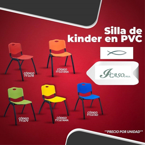 Sillas /escolar/ Precio Más Iva / Polipropileno Inyectado