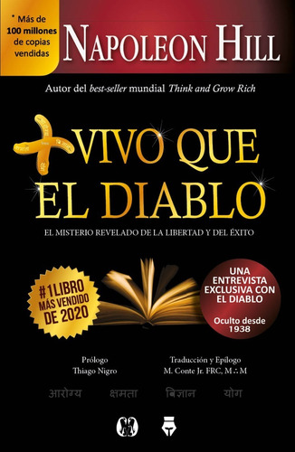 Libro Más Vivo Que El Diablo - Napoleon Hill