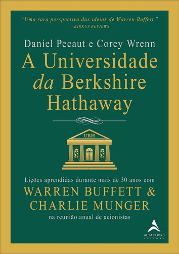 Livro A Universidade Da Berkshire Hathaway - Warren Buffett