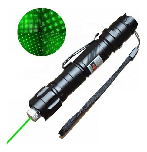 Puntero Laser Cafini - Color Verde - Alcance 2000 Metros