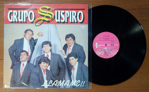 Grupo Suspiro Llamame 1992 Disco Lp Vinilo
