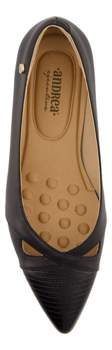 Zapato Fiesta Ve74829z Liso Boton Talon Confort Logo