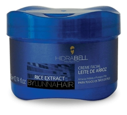 Hidrabell Creme Facial Leite De Arroz 250g