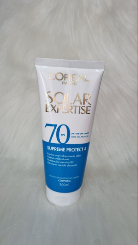 Protetor Solar Corporal Loreal Paris 70 Fps Solar Expertise